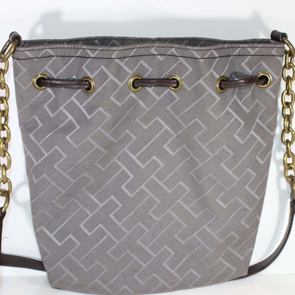 TOMMY HILFIGER Drawstring Simple Bag Purse - Picture 3 of 7